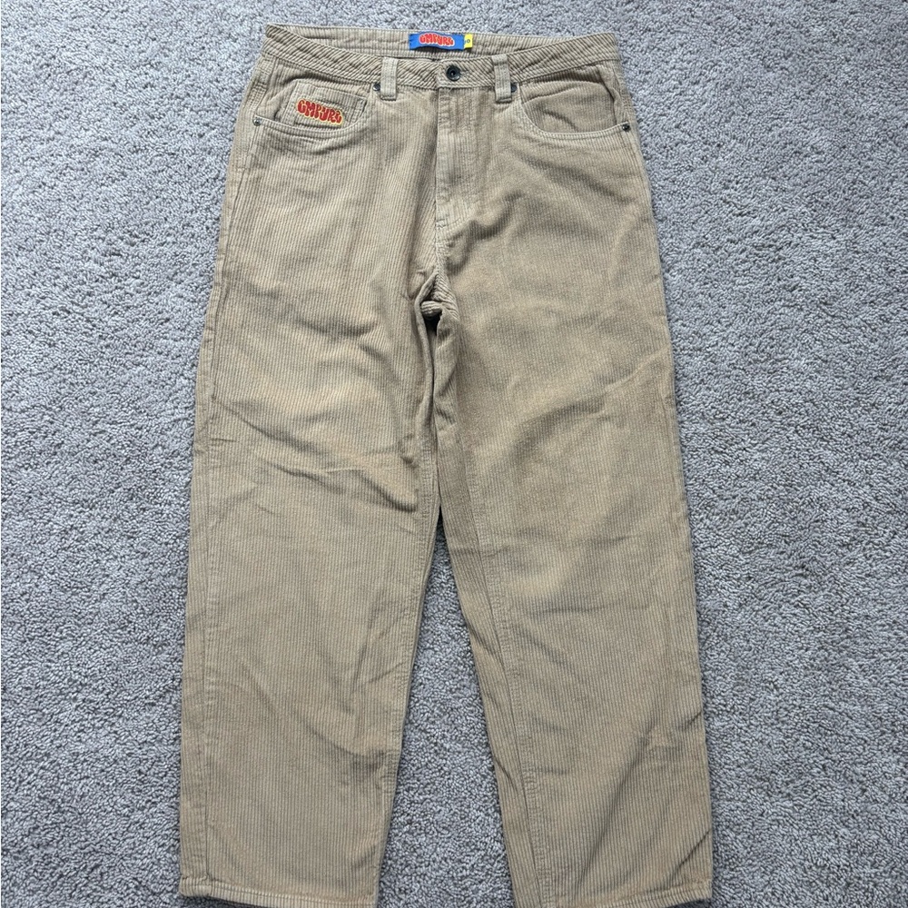 Men's Tan Corduroy Pants
